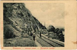 1902 Koromnok, Koramnik, Coramnic; Temesvár-Orsovai vasútvonal. Hutterer G. kiadása / railway line between Timisoara and Orsova (EM)