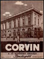 1938-1939 Corvin Áruház árjegyzéke, 32p