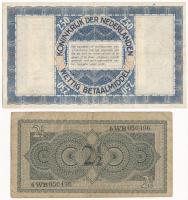 Hollandia 1938. 2 1/2G + 1949. 2 1/2G T:III,III- kis ly.
Netherlands 1938. 2 1/2 Gulden + 1949. 2 1...