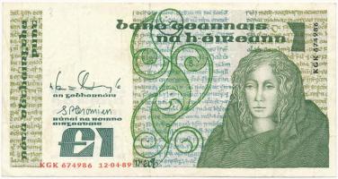 Írország 1989. 1Ł T:III Ireland 1989. 1 Pound C:F Krause 70.