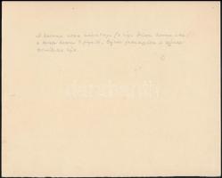 cca 1910 Az egykori Margit körút 25. számú ház, rajta Winkler Ferenc bor és sörháza, fotó kartonon, ...