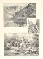 Tátra-Album. Hét színnyomat és huszonhat fametszet Compton E. T. aquarelljei után, Bársony István sz...