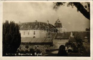 Borostyánkő, Bernstein; Schloss. Josef Eppich Fotograf / vár / castle. photo