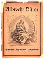 Albrecht Dürer. Gemálde, Holzschnitte, Kupferstiche in 22 Widergaben. München, én., Einhorn-Verlag. , Kiadói sérült, szétváló, leszakadt papírborítóban, nyomatok jó állapotban.