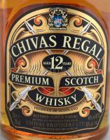 cca 2000-2010 Chivas Regal 12 éves blended scotch whisky, 40%, bontatlan palack skót whisky, 0,7 l.,...