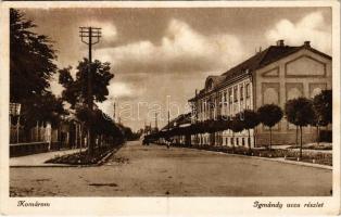 1937 Komárom, Komárno; Igmándi utca / street view (fl)