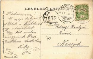 1906 Vihnye, Vyhnye; Kertész lak. Grohmann Gyula kiadása / villa