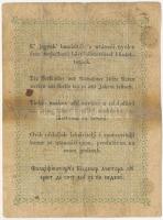 1848. 2Ft "Kossuth bankó" T:III-,IV ragasztott
Adamo G105