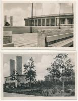 4 db RÉGI olimpiai képeslap: Berlini olimpiai stadion / 4 pre-1945 Olympic postcards: Berlin Olympic Stadium