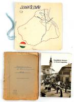 Dunaföldvár története az őskortól napjainkig. Szerk.: Dr. Töttős Gábor. Dunaföldvár, 2002, Dunaföldvár Város Önkormányzat. Fekete-fehér fotókkal illusztrált. Kiadói papírkötés. + Dunaföldvár. Kézzel írt munka Dunaföldvárról, képekkel, kézzel írt, feliratozott, illusztrált mappában, 12 p.+1971 Dunaföldvári Szövetkezeti Sport Egyesület közgyűlésének meghívója, és gépelt jegyzőkönyve.