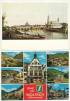 37 db MODERN képeslap: külföldi városok és motívumok / 37 modern postcards: European towns and motives