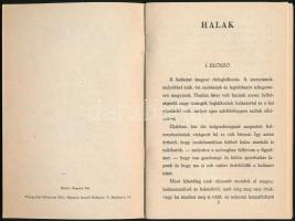 Hankó Béla: Halak. Bp, 1945, a Magyar Szemle Társaság kiadása. Papírkötésben, szép állapotban