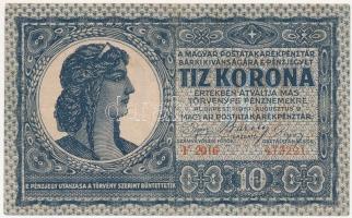 1919. augusztus 9. 10K "F" T:II- Adamo K13