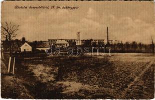 Szepesbéla, Spisská Belá; M. kir. dohánygyár. Gretzmacher Árpád kiadása / tobacco factory (EM)