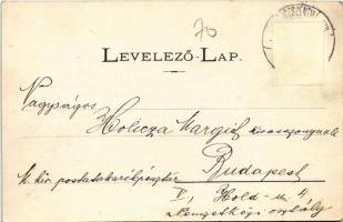 1912 Turócszentmárton, Turciansky Svaty Martin; Megyei kórház. Sochán P. kiadása / county hospital