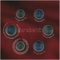 2012. 5Ft-200Ft (6xklf) elsőnapi veret, forgalmi sor dísztokban "Magyarország Alaptörvénye&quot...