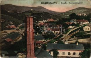 1913 Selmecbánya, Banská Stiavnica; látkép. Grohmann kiadása / general view (EK)