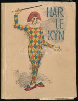 Harlekyn és Diplomat levélpapír tok, 20x16 cm