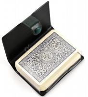 Érdekes kártyapakli tétel, 6 csomag, közte két pakli népviseletes, egy nem lekerekített sarkú Piatni...