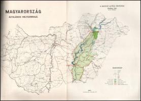 Ruttkay Udo: A magyar Alföld öntözése. Bp., 1932.,(Pallas-ny.), 21+3 p.+ 1 t. + 9 (mellékletek) t. P...