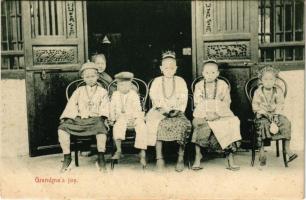 Grandmas Joy. Chinese folklore (fl)