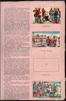 cca 1930 Szent István Cikóriagyár 2 gyűjtői albuma: 
Magyar Történelmi Pillanatképek (3. sz.), Kárp...