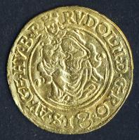 1587KB Aranyforint Au 3,18g II. Rudolf későbbi öntvény T:2