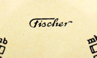 Fischer fali barométer, működik, jó állapotban, 12,5x11,5 cm