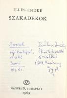 Illés Endre: Szakadékok. Bp., 1969, Magvető. A szerző, Illés Endre (1902-1986) dedikációjával. Kiadó...
