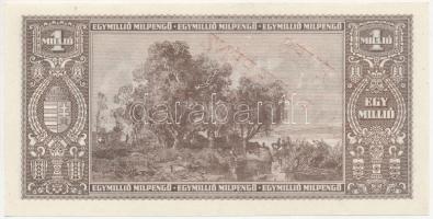 1946. 1.000.000MP "200 éves a hazai papírpénz 1760-1960" felülbélyegzéssel T:I