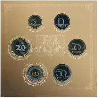 2010. 5Ft-200Ft (6xklf) "Himnusz" forgalmi sor szettben T:PP 
Adamo FO44.1