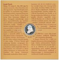 2009. 5Ft-200Ft "Haydn" (6xklf) forgalmi érme sor + "Joseph Haydn" Ag emlékérem ...