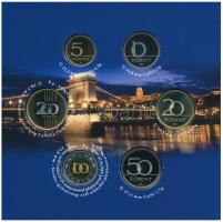 2009. 5Ft-200Ft (6xklf) "Lánchíd" forgalmi sor szettben T:PP Adamo FO43.1