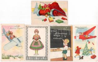 125 db  magyar  motívum képeslap közte sok modern és szocreál / 125  Hungarian  motive postcards wit...