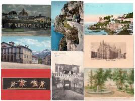 71 db RÉGI olasz város képeslap / 71 pre-1945 Italian town-view postcards
