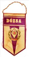 Veszprémi Dózsa, sport zászló, foltos, kopott, 13x6 cm