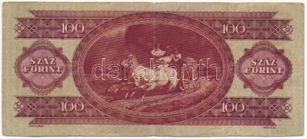1947. 100Ft "B200 069774" T:III kis szakadás
Hungary 1947. 100 Forint "B200 069774&q...