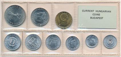 1982. 2f-10Ft (9xklf) érmés forgalmi sor fóliatokban T:1