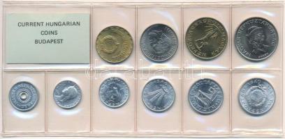 1989. 2f-20Ft (10xklf) érmés forgalmi sor fóliatokban T:1