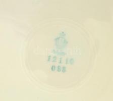 Bavaria kétszemélyes porcelán reggeliző készlet, csészék aljakkal és tányérokkal. Matricás, jelzett,...