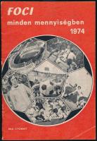 1974 Szűcs László: Foci minden mennyiségben. 1974. Bp.,Egyetemi-ny., 63+1 p.