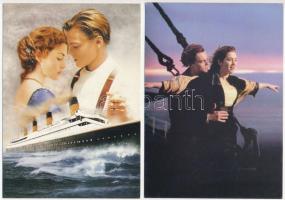7 db MODERN képeslap a Titanic c. filmből / 7 modern motive postcards from Titanic