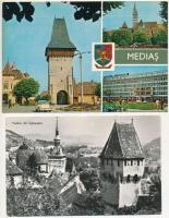 15 db MODERN erdélyi város képeslap / 15 modern Transylvanian town-view postcards