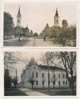 Zsablya, Zabalj; - 2 db régi képeslap / 2 pre-1945 postcards