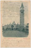 1900 Venezia, Venice; Piazza e Basilica di S. Marco / square and church