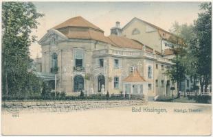 1905 Bad Kissingen, Königl. Theater / theatre (EK)