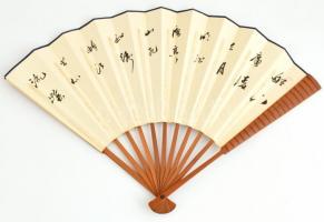 Távol-keleti legyező, 33x56 cm