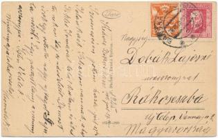 Besztercebánya, Banská Bystrica; Obchodna skola, St. dievc. ref. gimnazia / iskolák / schools  (EK)