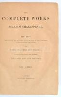 The complete works of William Shakespeare. New Edition. Leipzig, 1864, Baumgärtner. Angol nyelven, k...