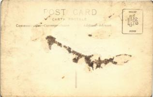 1935 Hévíz, csoportkép zenészekkel a Park szállóban photo (Rb)